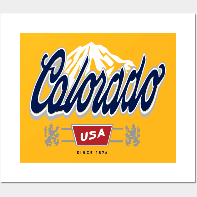 Colorado Beer Logo Wall Art by Bored Imagination Pop Art Absurdities 